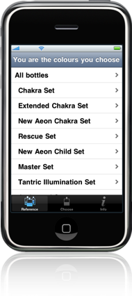 Aura Soma app screenshot 1