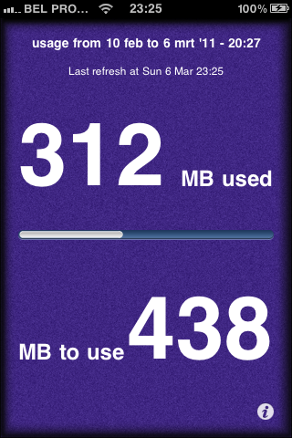 myProxiData app screenshot 1